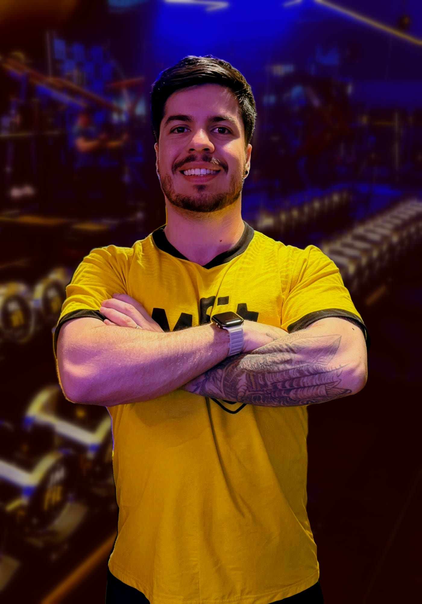 Leo, instrutor da JMfit Academia